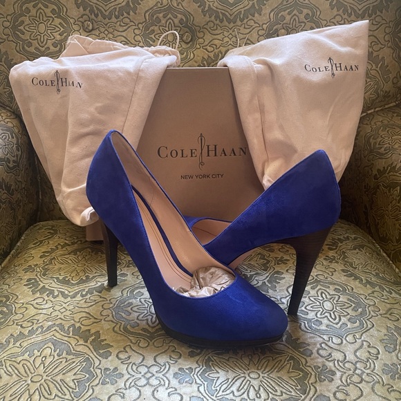 Cole Haan Shoes - Cole Haan Women's Vibrant Blue Heels
